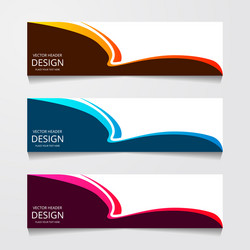 abstract geometric design banner web template vector image