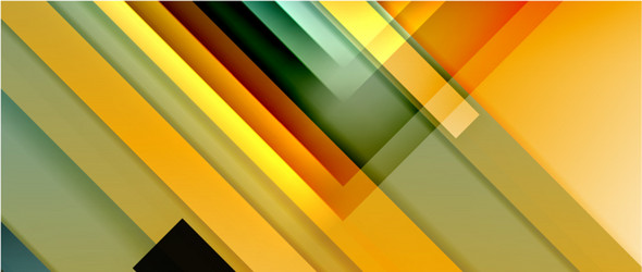 dynamic lines on fluid color gradient trendy vector image