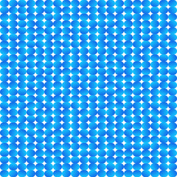 mosaic of circle oval shapes w random gradient vector image