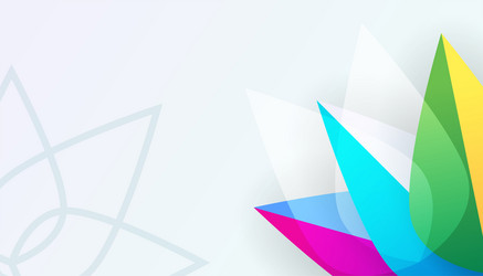 abstract background with dynamic effect modern vector image