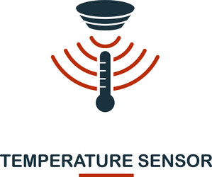 Temperature sensor icon from sensors icons vector