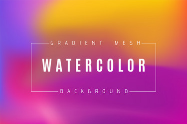 abstract multicolored bright gradient mesh vector