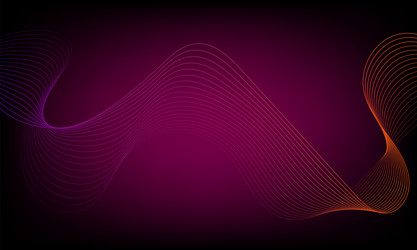 abstract wave element for design digital vector image