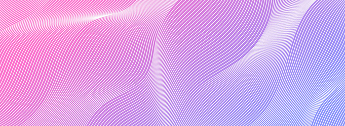 Dynamic Wave Lines Abstract vector image