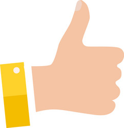open empty hands showing different gestures vector image