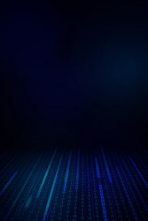 stream of binary code design vector image