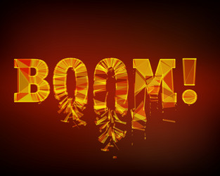 abstract smashing mesh text vector image