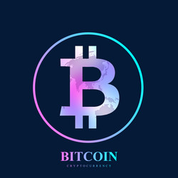 bitcoin physical bit coin digital vector