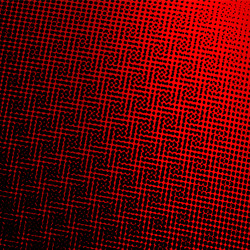 Red gradient background with art pattern style vector