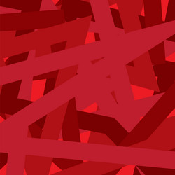 Dynamic Red Arrow Pattern vector image