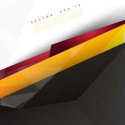 Color background abstract polygon triangle Vector Image