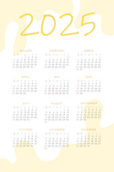 2025 Calendar Vector Images (over 710)