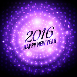 2016 happy new year beautiful greeting vector