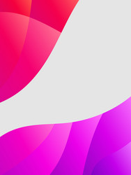 Trendy cover abstract dynamic colors gradient vector