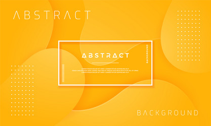 Dynamic orange textured background with 3d style vector