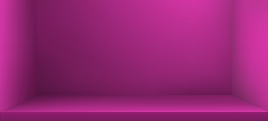 empty studio room with shadow background vector image