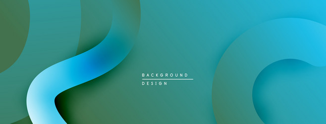 abstract layers create flowing shapes gradient vector image
