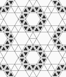seamless pattern polygonal trellis on the base vector image