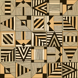 seamless pattern with abstract elements vector image