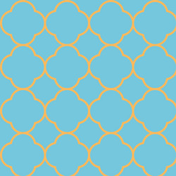 Quatrefoil seamless repeat pattern design vector