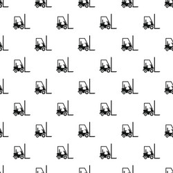 stacker loader pattern simple style vector image