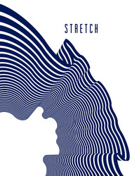 Minimal design abstract lines in 3d vector