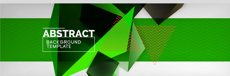 dark 3d triangular low poly shapes abstract vector image