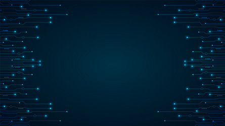 Technology background with hi-tech digital data vector