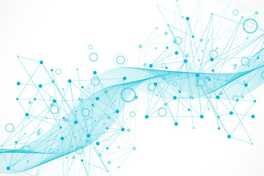 big data visualization background modern vector image