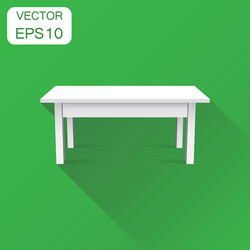 3d table for object presentation icon business vector image