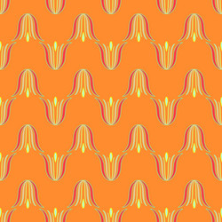 abstract diagonal pattern with wave line vector image