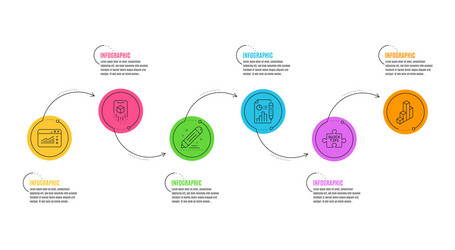 web traffic report document and augmented reality vector image