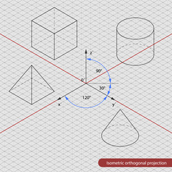 Isometric Graph Paper Grid Vector Images (over 670)