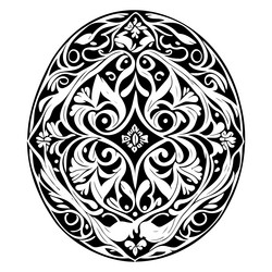 Batik pattern ornament design element vector
