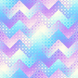 seamless pattern background of a triangles vector image
