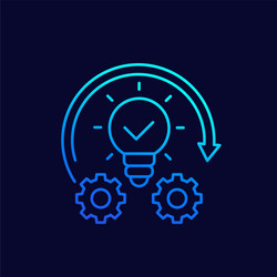 Execution & Implementation Icon vector image