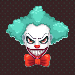 Scary Clown Face. Clown Mutant. Horror Movie Character. Close-up View.  AI-generated Stock Illustration - Illustration of portrait, fantasy:  267599996