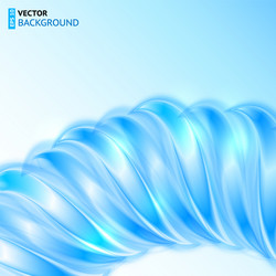 blue shining spiral abstract background vector