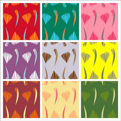 abstract simple pattern hand drawn for your design vector