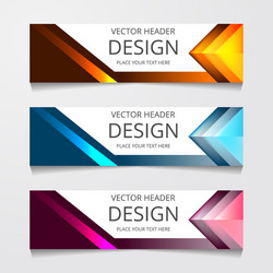 abstract web banner design background or header vector image