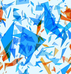 Fragmented Geometric Pattern vector image