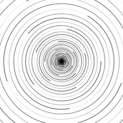 ripple pattern with concentric circles circular vector