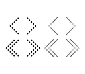 Set of swipe up internet button online web design vector