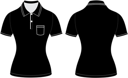 Polo shirt design templates Royalty Free Vector Image