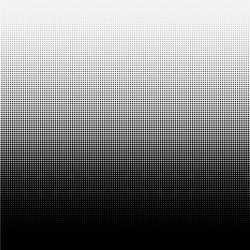 Halftone dots on white background vector