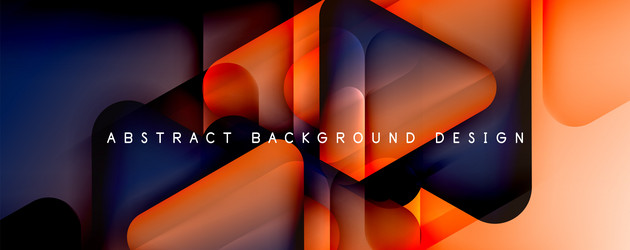 shadow and light triangle background dynamic vector image