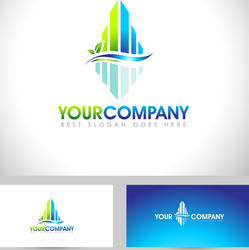 Leaf logo concept Royalty Free Vector Image - VectorStock