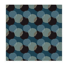 Broken chain circle seamless pattern vector