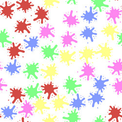 set of colorful blobs vector image