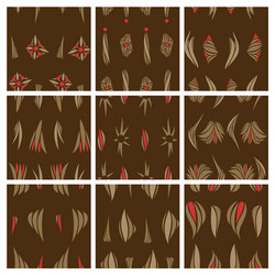 abstract simple pattern hand drawn for your design vector